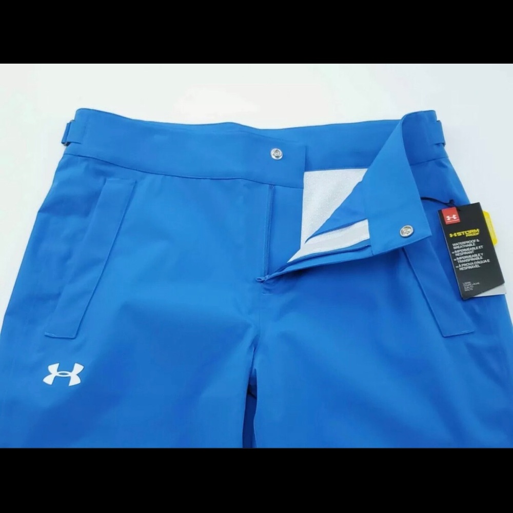 Under Armour Storm Rain Pants Blue Waterproof